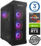 INTOP Ryzen 7 5700X 32GB 250SSD M.2 NVME+2TB RTX5060Ti 16GB no-OS