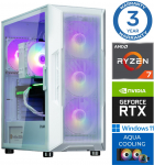 INTOP AQUA Ryzen 7 7700X 32GB DDR5 500SSD M.2 NVME+2TB RTX5050 8GB WIN11
