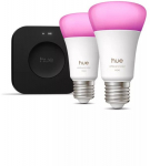 Philips Hue Starter Kit: Hue Bridge Pro + 2 E27
