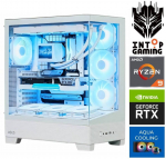 INTOP AQUA Ryzen 9 9900x 32GB DDR5 1TB SSD M.2 NVME+2TB RTX5070Ti 16GB  no-OS