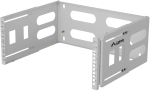 Lanberg Rack wall mount 19" 4U 497x400/240 gray