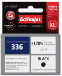 Activejet AH-336R Ink cartridge (replacement for HP 336 C9362EE; Premium; 15 ml; black)