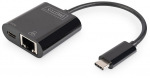 DIGITUS USB Type-C Gigabit Ethernet w.PD