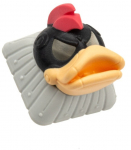 Ducky x Hot Keys Project 'Lucky' Superhero Duck Keycap with Translucent Eyes, Cherry MX Compatible