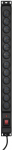 Activejet COMBO 12 socket power strip 1,5m black