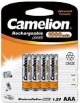 Camelion | AAA/HR03 | 1000 mAh | Rechargeable Batteries Ni-MH | 4 pc(s)