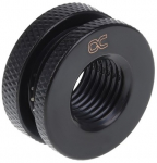 Alphacool HF Schottverschraubung, kurze Version, G1/4 - Schwarz