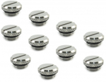 XSPC Verschlussstopfen V2 G1/4 Zoll AG - 10er Pack, chrome