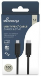 MediaRange USB-C Lade-/Datenkabel USB