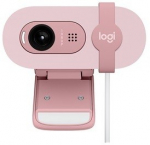 LOGITECH Brio 100 Full HD Webcam - ROSE - USB-C