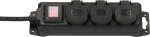 Brennenstuhl 3-Way 2m H07RN-F3G1.5 Standard Distributor Extension Cord