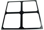 Alphacool Nova 1080 fan grill 4x180mm - Black