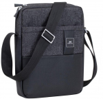 TABLET CASE CROSSBODY 11"/8811 BLACK MELANGE RIVACASE