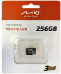 Mio High Endurance 256 GB MicroSD Card with UHS-I Flash Memory