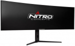 Nitro Concepts SM1 Simracing Monitor, 124,5 cm (49 Zoll) Curved, 144Hz, FreeSync, G-Sync, HDMI, DP, USB