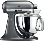 KitchenAid 5KSM175PSEMS  Artisan food processor 300 W 4.8 L Silver