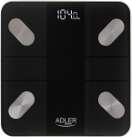 Adler | Smart Bathroom Scale | AD 8186b | Maximum weight (capacity) 180 kg | Accuracy 100 g | Body Mass Index (BMI) meas