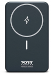 Port Designs 907005 powerbank Lithium polymer (LiPo) 10000 mAh Tr&aring;dl&oslash;s opladning Sort