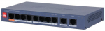 Dahua DH-CS4010-8ET2GT-60 switch, 8 PoE ports, 60W