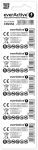 Lithium battery mini everActive CR2354 - blister 5 pcs.