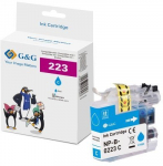 G&G XL ink cartridge compatible with Brother LC-223C