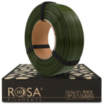 Filament PET-G Army Green 1.75mm 1kg refill Rosa3D