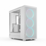 Fractal Design Epoch XL White RGB TG Clear Tint PC Case, Mid Tower