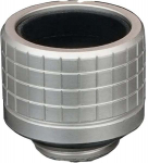 Thermal Grizzly DeltaMate HT16 Matt Nickel HardTube Fitting