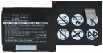 CoreParts Laptop Battery for HP 45.00Wh 11.25V 4000mAh 46Wh Li-Pol 11.1V 4140mAh Black, Elitebook 820, Elitebook 820 G1