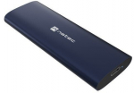 Natec External SSD enclosure RHINO M.2 NVME USB-C 3.2 steel navy