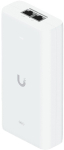 Ubiquiti UniFi 10G PoE+++ Adapter (90W), can power UniFi PoE+++ devices, reduce dependency on PoE switch power, and prov