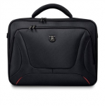 Port Designs 160512 15.6" Nylon Briefcase Laptop Bag - Black