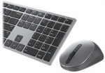 DELL KM7321W keyboard RF Wireless + Bluetooth QWERTY US International Grey, Titanium