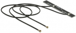 Delock WL-Antenna 2x MHF 5dBi internal adhesive mounting