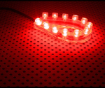 Lamptron FlexLight Standard - 12 LEDs - fire red