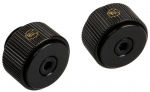 Bitspower Touchaqua manueller Luftauslass G1/4 Zoll AG - 2er-Pack, schwarz