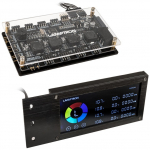 Lamptron SM436 PCI RGB Fan and LED Controller - Black