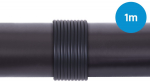Alphacool EPDM Tube 5/3 - Black 1m (3,28ft) Retailbox