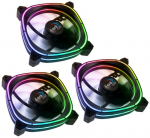 Aerocool Astro 12 Pro ARGB LED L&uuml;fter, 3er Pack inkl. Controller - 120mm