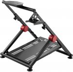 NanoRS RS155 Foldable Steel Gaming Steering Wheel Stand Pedals Holder Adjustable Non Slip
