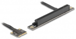 DELOCK Adapter Mini PCIe Stecker zu PCIe 3.0 x16 Slot 90