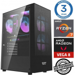INTOP Ryzen 7 5700G 16GB 250SSD M.2 NVME+2TB Radeon RX Vega 8 no-OS