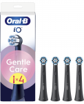 Oral-B iO GentleCare brush heads 4 pcs Black