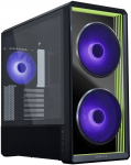 Lian Li LANCOOL 217 INF PC case, Midi-Tower, tempered glass, RGB, black