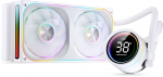 Jonsbo TH-240 AiO water cooler, ARGB, display - 240 mm, white