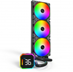 Montech HyperFlow Digital 360 Black all-in-one liquid CPU cooler