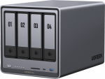 Ugreen NASync DXP4800 Plus, NAS, Desktop, Intel&reg; Pentium&reg; Gold, 8505, 8 GB, DDR5