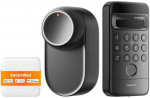 SwitchBot Ultra 3-in-1 smart lock with Hub Mini (Matter) & Vision keypad