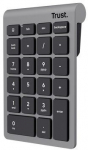Trust Xalas numeric keypad Laptop/PC RF Wireless Silver