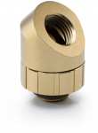 Bitspower Artemis 45 Degree Rotatable Fitting, Stardust Gold